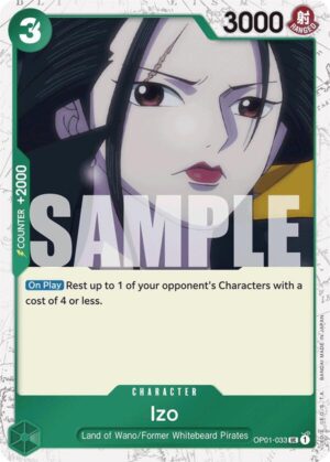 Izo (OP01-033) (Jolly Roger Foil) - Premium Booster -The Best- (OP01-033 UC)