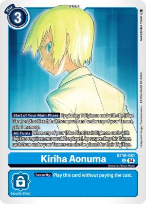 Kiriha Aonuma - Release Special Booster 2.5 (BT19-081 U)