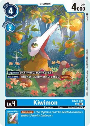 Kiwimon - World Convergence (BT21-034 C)