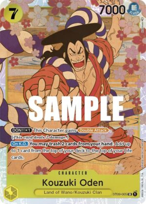 Kouzuki Oden - Starter Deck 9: Yamato (ST09-005 SR)