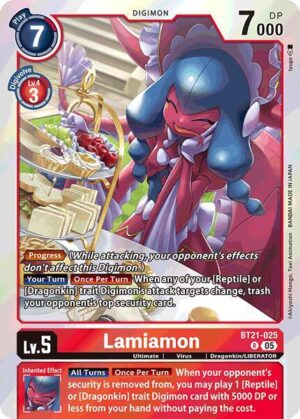 Lamiamon - World Convergence (BT21-025 R)
