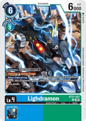 Lighdramon - World Convergence (BT21-037 U)
