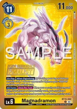 Magnadramon (2024 Regionals Finalist) - Exceed Apocalypse (BT15-042 R)