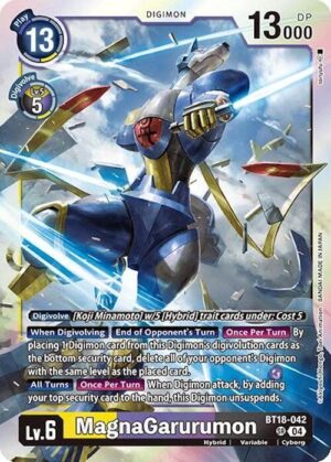 MagnaGarurumon - Release Special Booster 2.0 (BT18-042 SR)