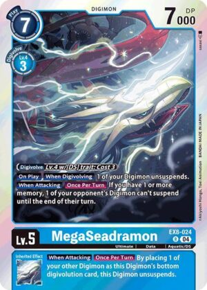 MegaSeadramon - Chain of Liberation (EX8-024 R)