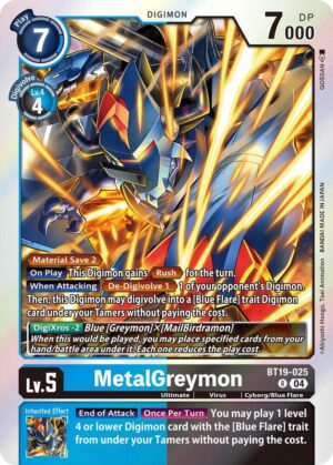 MetalGreymon - Release Special Booster 2.5 (BT19-025 R)