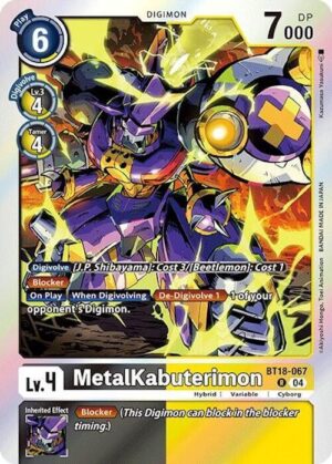 MetalKabuterimon - Release Special Booster 2.0 (BT18-067 R)