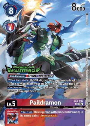 Paildramon (2024 Evolution Cup) - Draconic Roar (EX3-010 U)