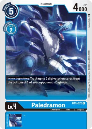 Paledramon - Battle of Omni (BT5-025 C)