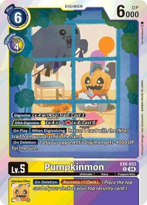Pumpkinmon - Chain of Liberation (EX8-033 R)