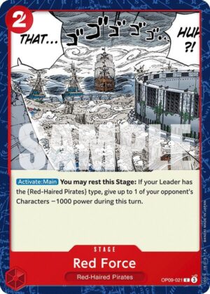 Red Force - Emperors in the New World (OP09-021 C)