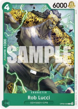 Rob Lucci (038) - Emperors in the New World (OP09-038 C)