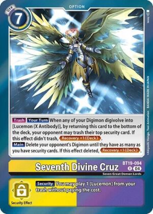 Seventh Divine Cruz - Release Special Booster 2.0 (BT19-094 R)