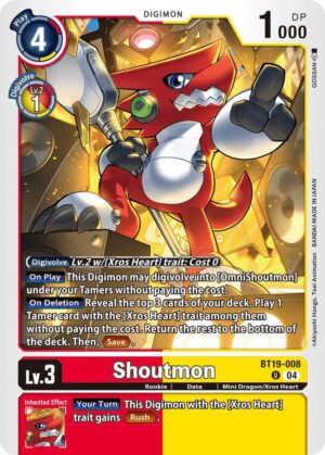 Shoutmon - Release Special Booster 2.5 (BT19-008 U)