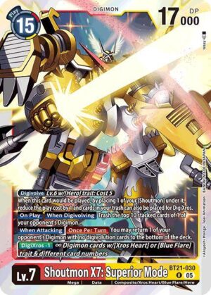 Shoutmon X7: Superior Mode - World Convergence (BT21-030 R)