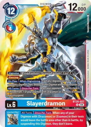 Slayerdramon - Release Special Booster 2.5 (BT20-027 R)