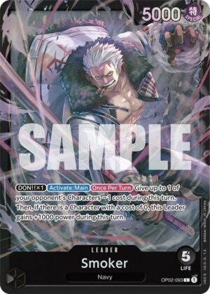 Smoker (OP02-093) - Starter Deck 19: BLACK Smoker (ST-19)