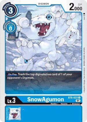 SnowAgumon - New Awakening (BT8-022 C)