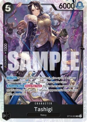 Tashigi - Starter Deck 19: BLACK Smoker (ST19-003 SR)