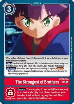 The Strongest of Brothers - World Convergence (BT21-090 C)
