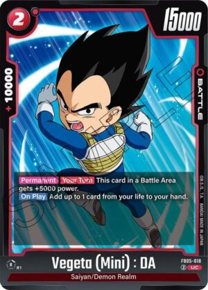 Vegeta (Mini) : DA - New Adventure (FB05-018 UC)