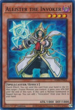 Aleister the Invoker (Alternate Art) - RA04-EN024 - Super Rare
