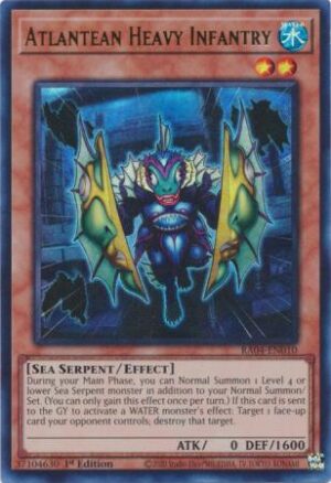 Atlantean Heavy Infantry - RA04-EN010 - Ultra Rare