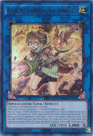 Aussa the Earth Charmer, Immovable - RA04-EN078 - Ultra Rare