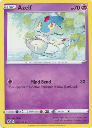 Azelf - 067/189 - Uncommon