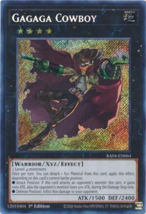 Gagaga Cowboy - RA04-EN064 - Secret Rare