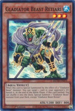 Gladiator Beast Retiari - MZTM-EN070 - Super Rare