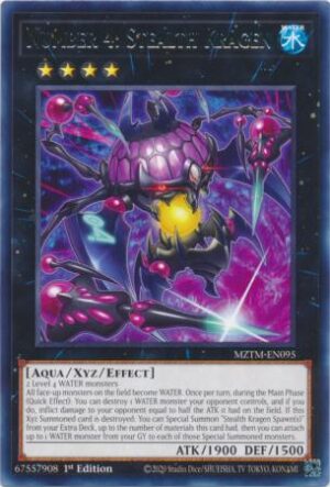 Number 4: Stealth Kragen - MZTM-EN095 - Rare