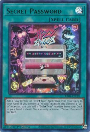 Secret Password - RA04-EN095 - Ultra Rare