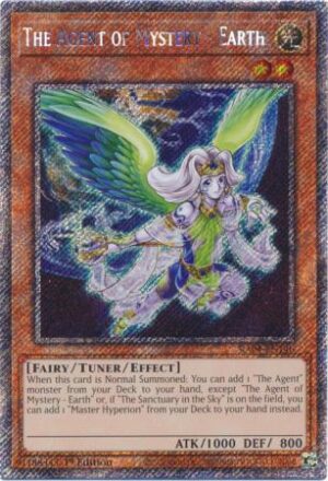 The Agent of Mystery - Earth - RA04-EN146 - Platinum Secret Rare