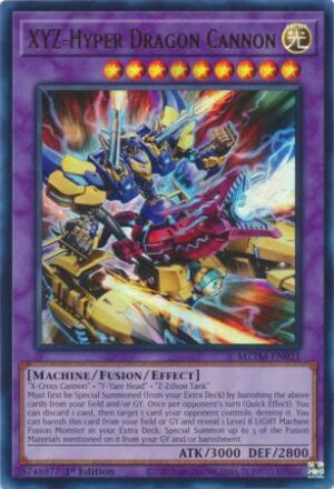 XYZ-Hyper Dragon Cannon - MZTM-EN021 - Ultra Rare