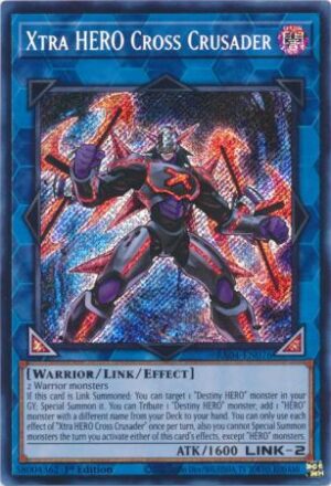 Xtra HERO Cross Crusader - RA04-EN076 - Secret Rare