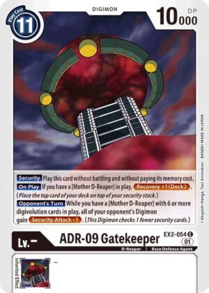 ADR-09 Gatekeeper - Digital Hazard (EX2-054 C)