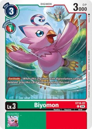 Biyomon - Starter Deck 18: Guardian Vortex (ST18-02 C)