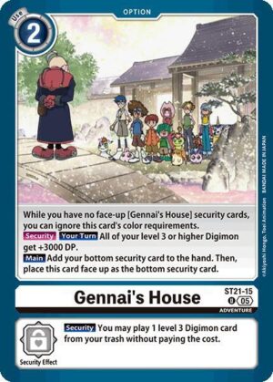Gennai's House - Starter Deck 21: Hero of Hope (ST21-15 U)