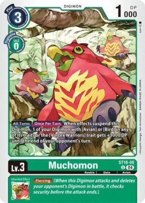 Muchomon - Starter Deck 18: Guardian Vortex (ST18-05 U)