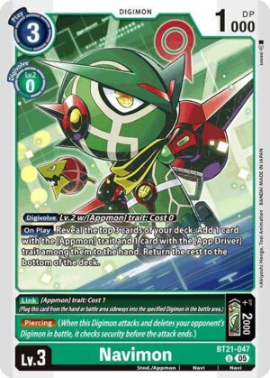 Navimon - World Convergence (BT21-047 U)