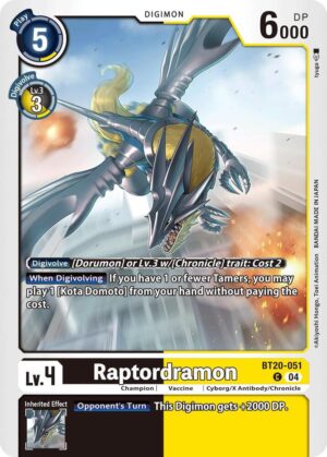 Raptordramon - Release Special Booster 2.5 (BT20-051 C)