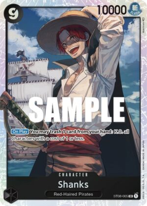 Shanks - Starter Deck 8: Monkey.D.Luffy (ST08-005 SR)