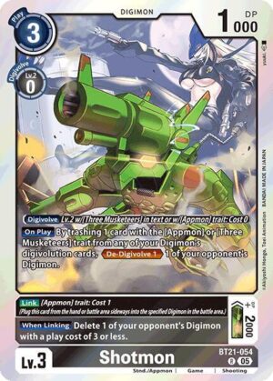 Shotmon - World Convergence (BT21-054 R)