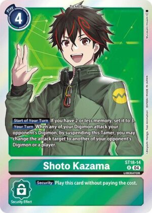 Shoto Kazama - Starter Deck 18: Guardian Vortex (ST18-14 R)