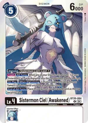 Sistermon Ciel (Awakened) - Release Special Booster 2.5 (BT20-084 R)