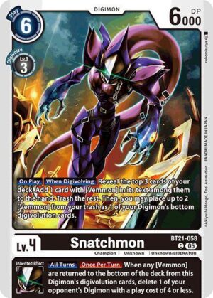 Snatchmon - World Convergence (BT21-058 C)