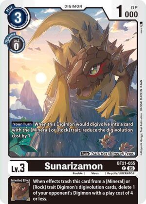 Sunarizamon - World Convergence (BT21-055 C)