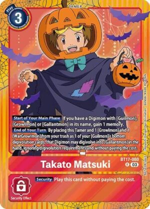 Takato Matsuki (Halloween Event 2024) - Secret Crisis (BT17-080 R)