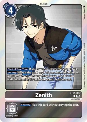 Zenith - World Convergence (BT21-087 R)